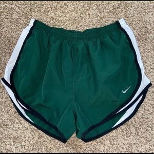 Green Nike Shorts size medium